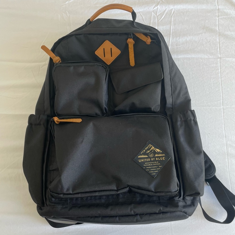‼️SOLD‼️ United By Blue large black backpack